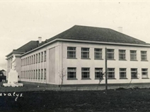 Gymnasium named after Petras Vileišis in Pasvalys (former School of Commerce)