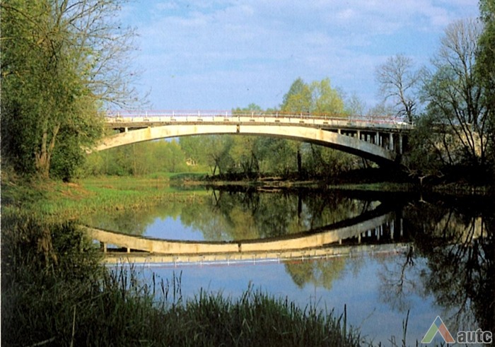 Paliūniškio tiltas. Iš: Viršilas, V. Lietuvos tiltai, 1998 m., p. 41