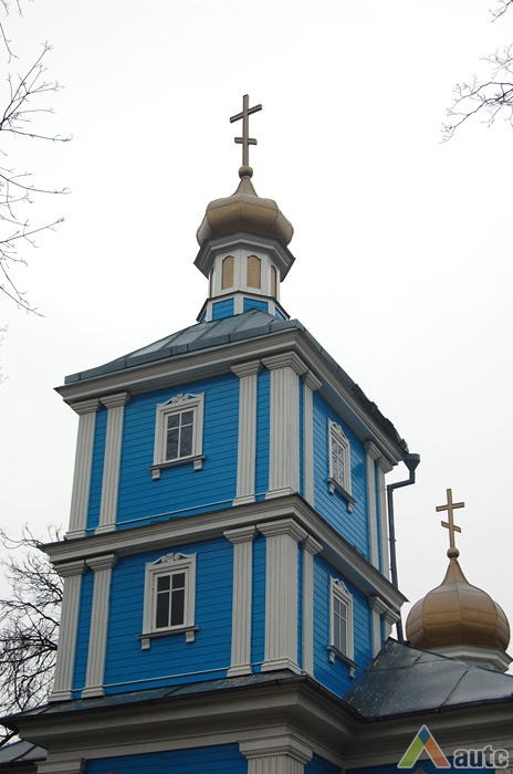 Panevėžio stačiatikių cerkvės bokštelis 2009 m. A. Rupeikos nuotr.