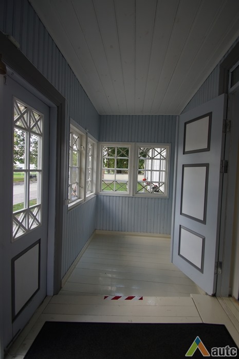 Pagrindinio fasado veranda. 2014 m. R. Kilinskaitės nuotr.