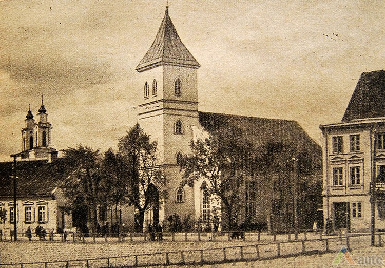 Kaunas Lutheran church. From: V. Bičiūnas "Kaunas 1030-1930". Kaunas: Dirva, 1930, p. 215