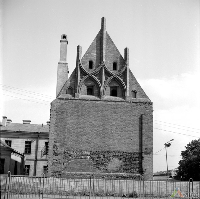 Namas po restauracijos. M. Sakalausko nuotr., 1975 m., LCVA fotodokumentų skyrius. 