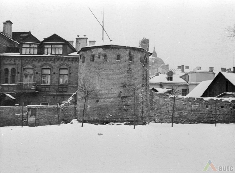 Kauno miesto gynybinė siena. Nuotr. aut. nežinomas, 1960 m., LCVA fotodokumentų skyrius.