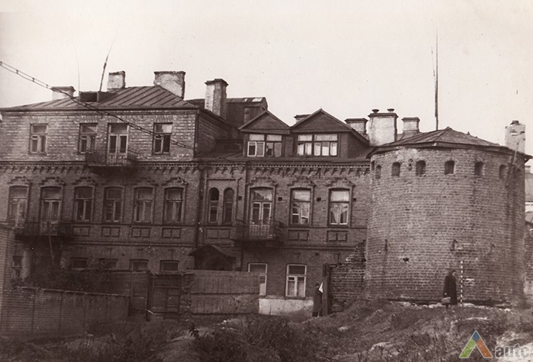 Kaunas defence wall. Autor of photo unknown, 1954, from KTU ASI archive.