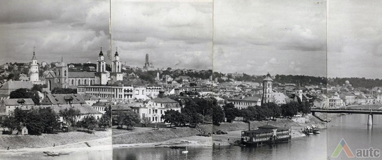 Kaunas harbour in early soviet times. Autor of photo unknown, 1954, from KTU ASI archive.