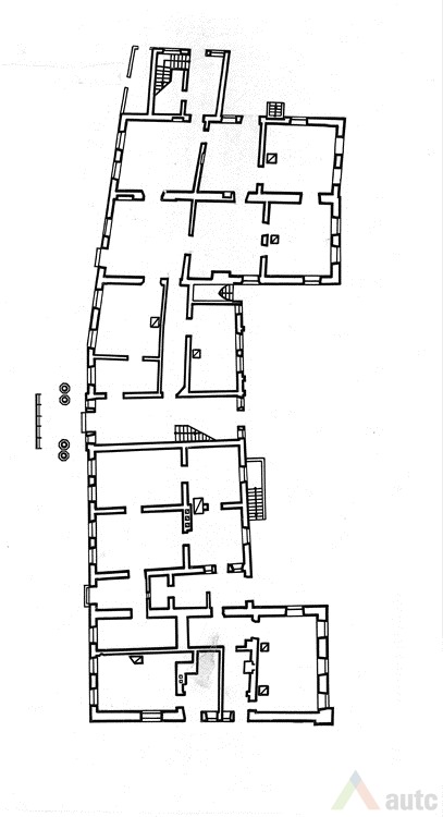 Ground floor plan. KTU ASI archive, Br-91.