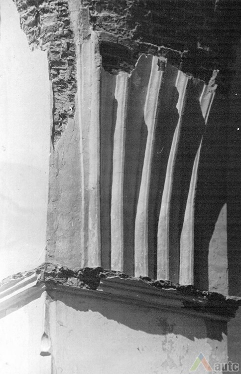 Deltuvos evangelikų reformatų bažnyčia. V. Zubovo nuotr., 1960 m., KTU ASI archyvas, Sk-02700