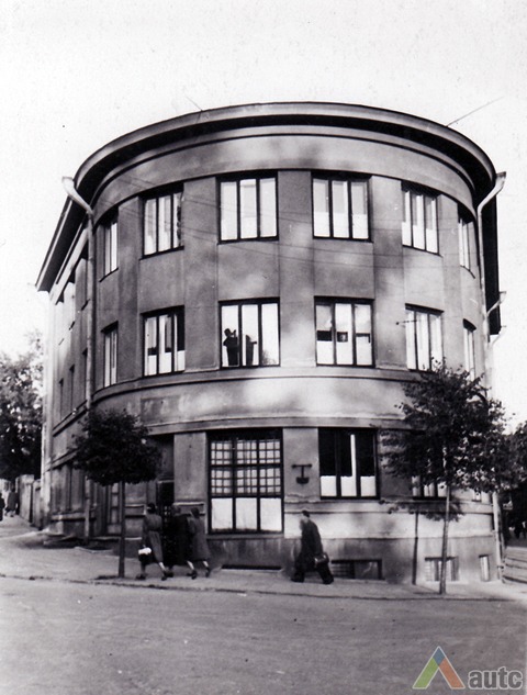 Pastatas 1956 m. J. Kiškio nuotr., KTU ASI archyvas, ALB-13