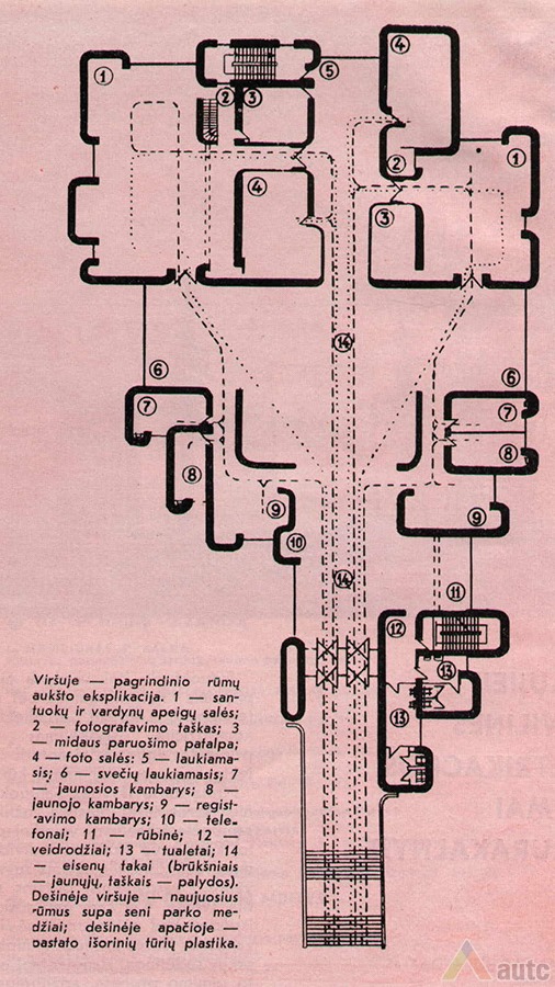 Planas. Iš leidinio „Statyba ir architektūra“, 1975, nr. 4, p. 2.