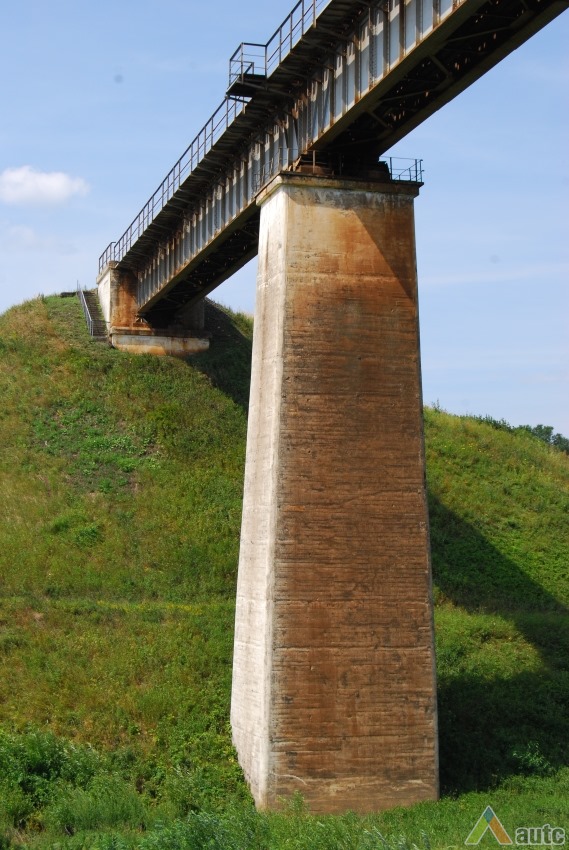 Kūlupėnų geležinkelio tiltas. V. Petrulio nuotr., 2018 m.