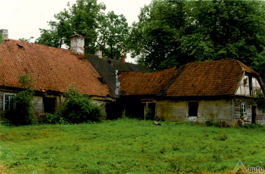 Ponų namas su fligeliu iš šiaurės vakarų, 1995 m. KPD KPCB 