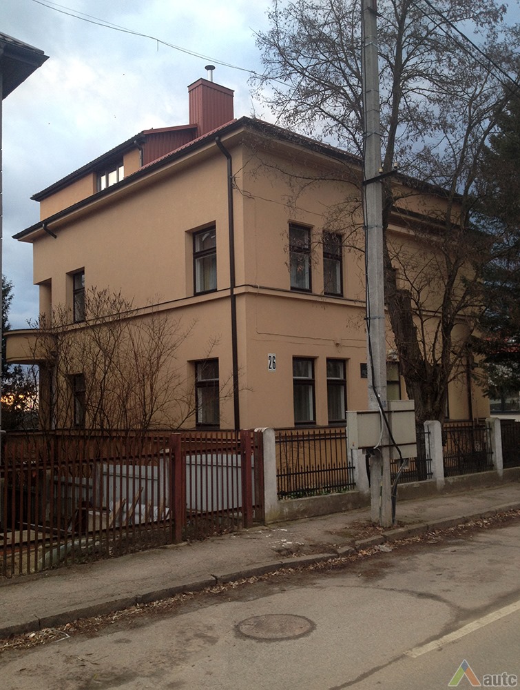 Pagrindinis fasadas, P. Lazausko nuotr., 2019 m. 
