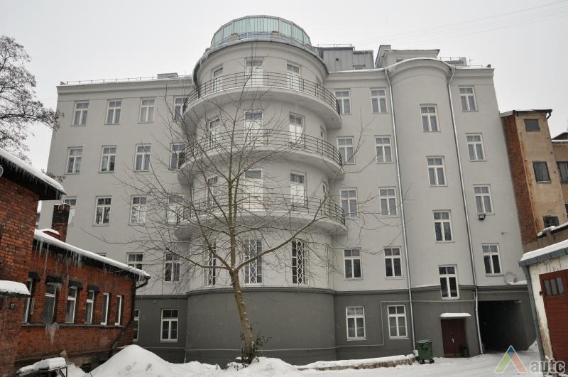 Rūmų fasadas iš kiemo pusės 2010 m. V. Petrulio nuotr.
