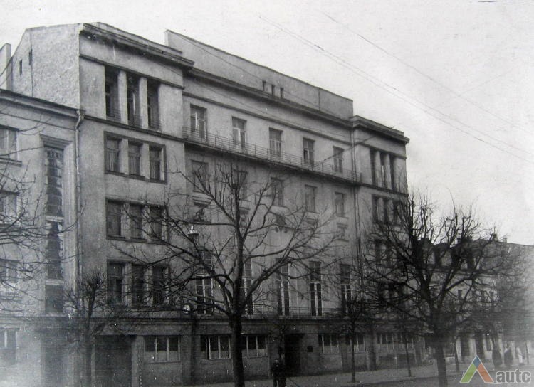 Rūmų vaizdas 1957 m. KTU ASI archyvo nuotr., PK-1676