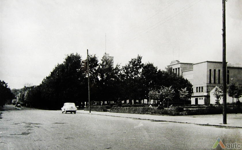 Aikštės vaizdas apie 1956 m. KTU ASI archyvo nuotr.
