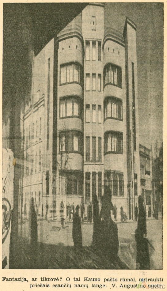Photo by Vytautas Augustinas. From the publication „Jaunoji karta“, 1936.