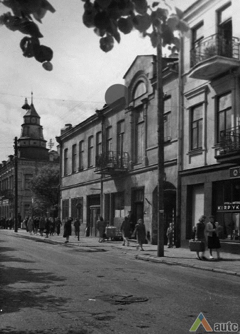 Buvęs kino teatras "Triumf" 1956 m. KTU ASI archyvo nuotr., Pk-1676