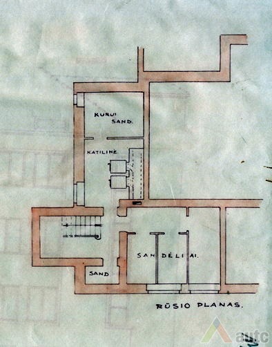 Rūsio planas. KAA, f. 218, ap. 2, b. 9225