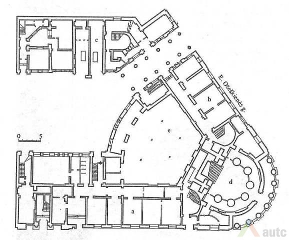 Planas. Iš: Kauno architektūra. Vilnius: Mokslas, 1991, p. 292-293